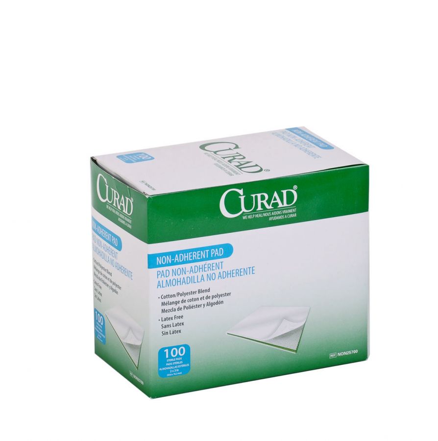 Curad NON25700 Non-Adherent Dressing, Case of 1200