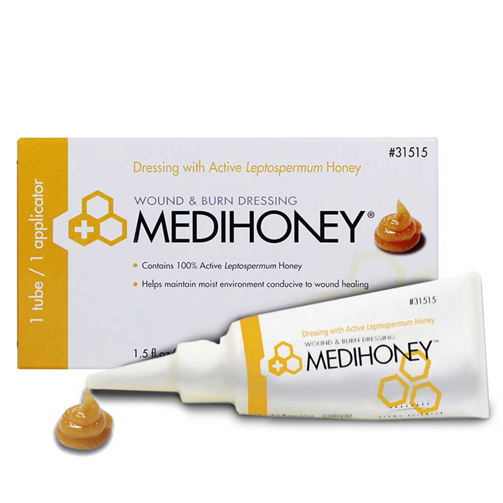Medihoney Hydrocolloid Wound Filler Paste with Applicator 1 1/2 oz Tube