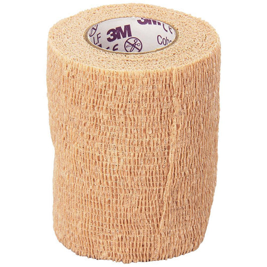 Coban LF 2082 Latex Free Self-Adherent Wrap with Hand Tear, Case of 36